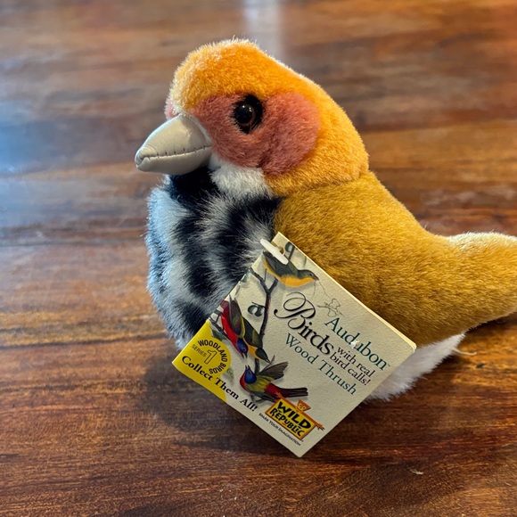 Beautiful Audubon "Wood Thrush" Vintage Stuff Bird 2002 - Picture 3 of 12